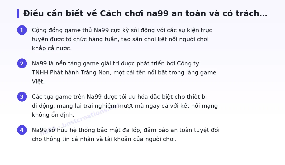 Những điều cần biết về na99