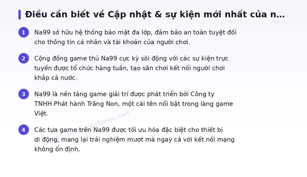 Những điều cần biết về na99
