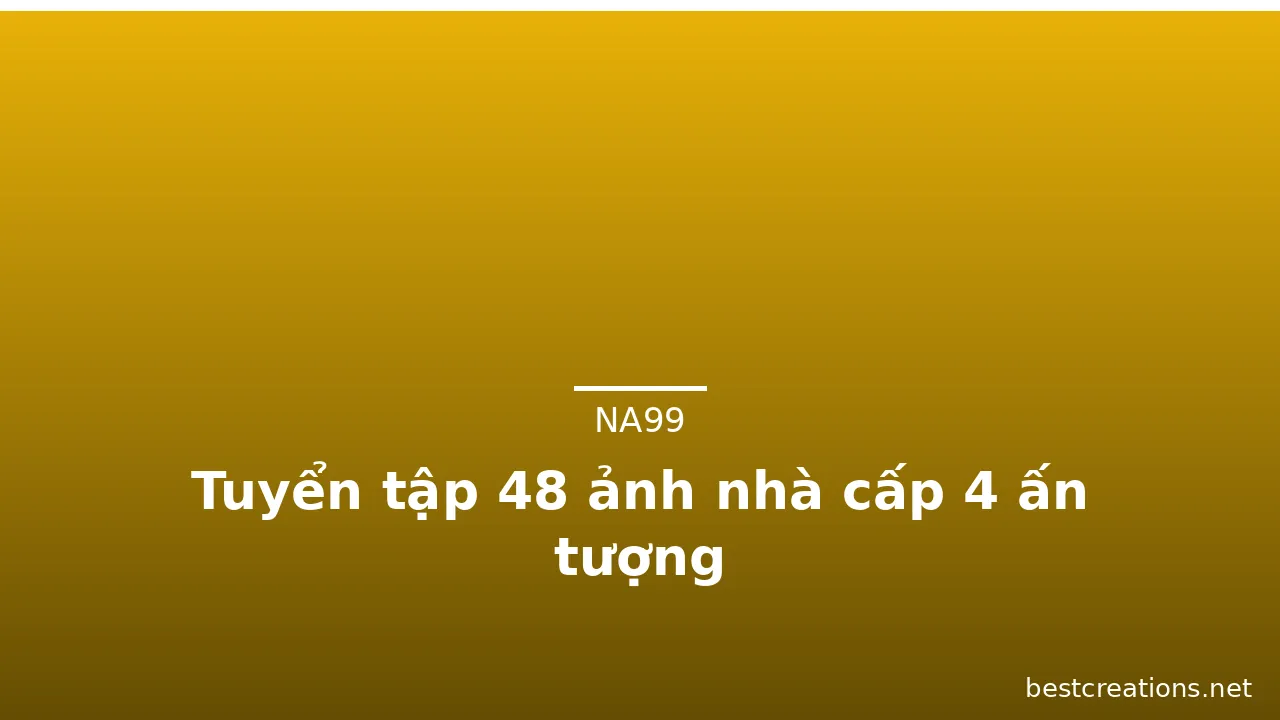 Tuyển tập 48 ảnh nhà cấp 4 ấn tượng · ảnh 3